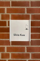 Türschild Silvia Kuss - KoStelle Frauen und Wirtschaft OHZ&nbsp;&copy;&nbsp;ProArbeit kAöR